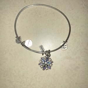 Alex and ani snowflake bracelet